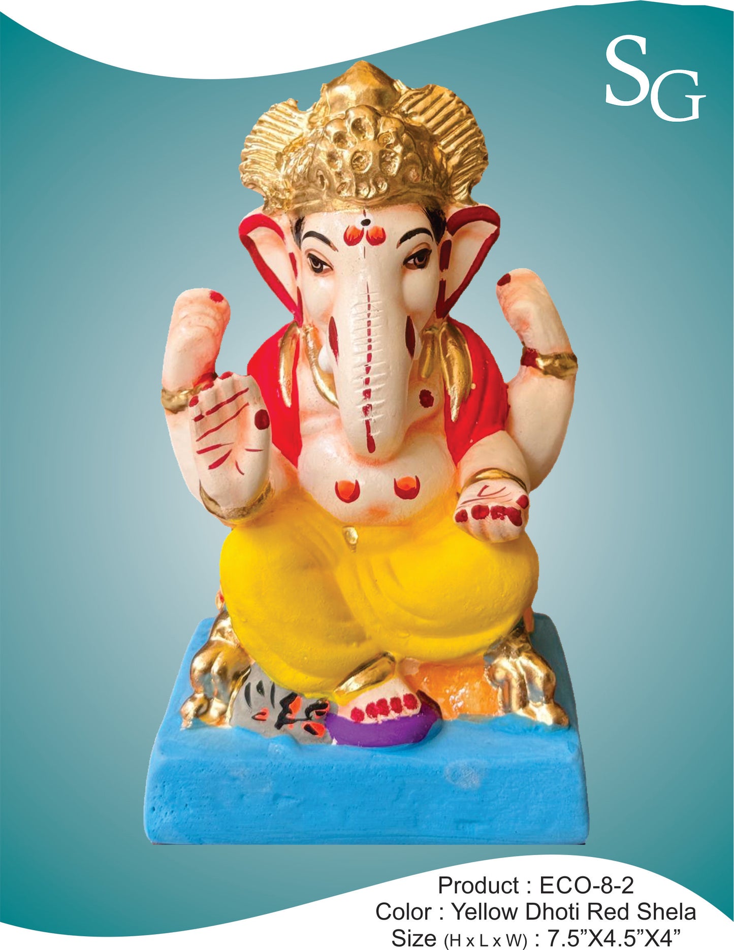 08-2-24 One Leg Folded Ganesh